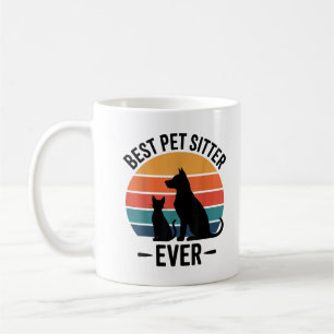 Bester Hundesitter Allerlustigstes Haustierpflege- Kaffeetasse
