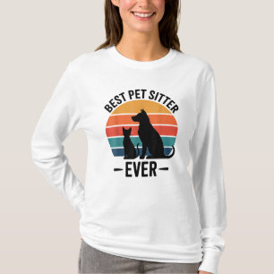 Bester Hundesitter Allerlustigstes Haustierpflege- T-Shirt