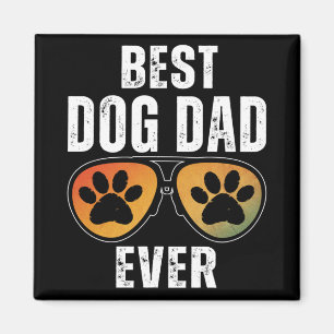 BESTER HUNDEVATER ALLER ZEITEN MAGNET