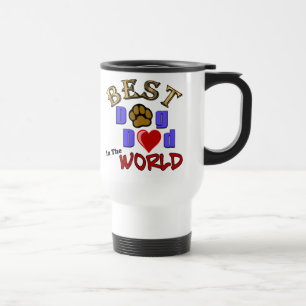 Bester HundeVater in der Weltkaffee-Reise-Tasse Reisebecher