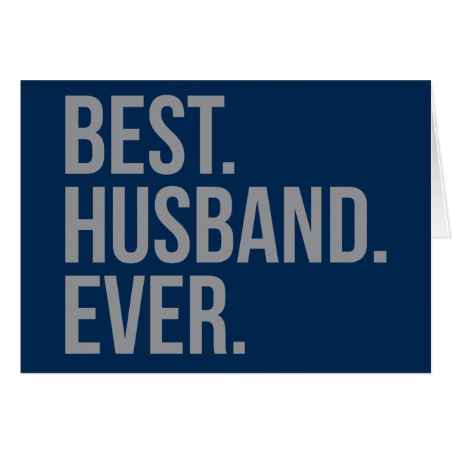 Bester Husband je (Vorderseite (Horizontal))