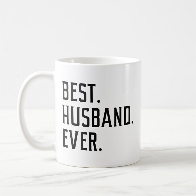Bester Husband je Kaffeetasse (Links)