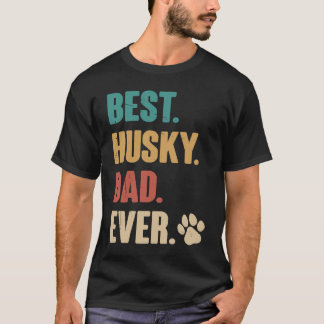 Bester Husky-Vater überhaupt   Sibirischer Husky H T-Shirt
