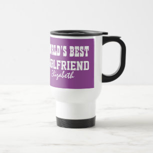 Bester individueller Name LILA A10 die FREUNDIN Reisebecher
