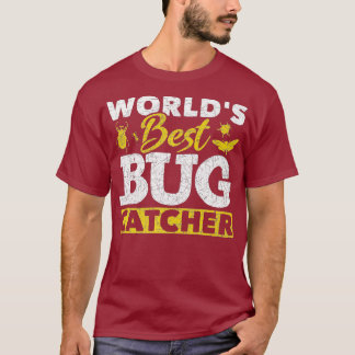 Bester Insektenfänger der Welt Lustiger Entomologe T-Shirt