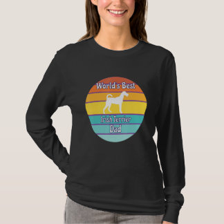 Bester Irischer Terrier-Vater der Welt T-Shirt