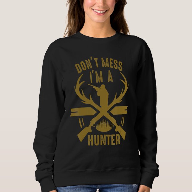 Bester Jagd- und Fangurlaub Sweatshirt (Vorderseite)