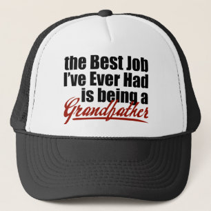 Bester Job ist ein Großvater Truckerkappe