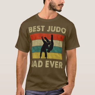 Bester Judo-Vater je Vintag Judo-Vatertag T-Shirt