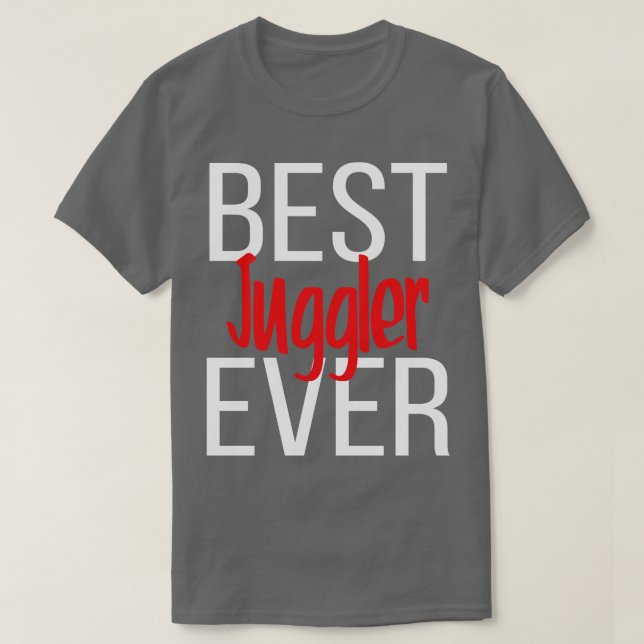 Bester Juggler je 2 T-Shirt (Design vorne)