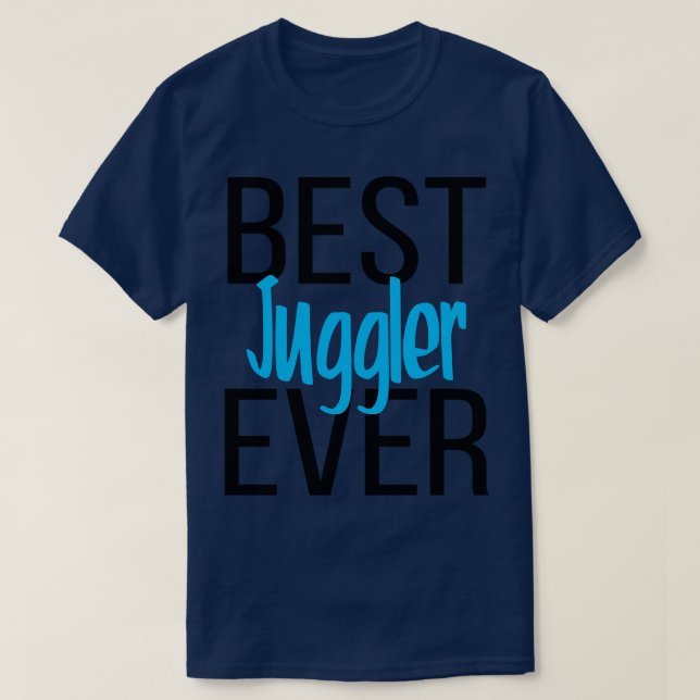 Bester Juggler je 7 T-Shirt (Design vorne)