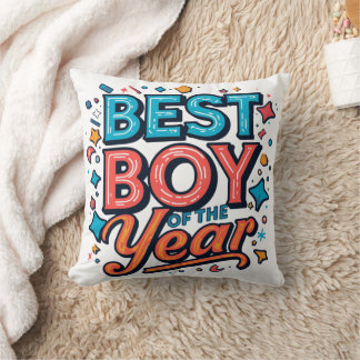 Bester Junge des Jahres Kissen - Kinderzimmer Deko