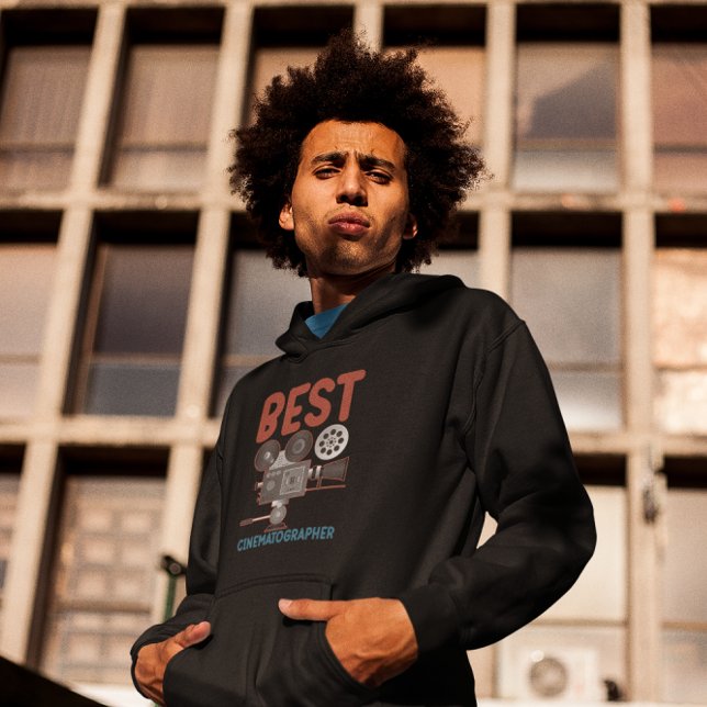 Bester Kameramann - Fotograf Hoodie (Von Creator hochgeladen)