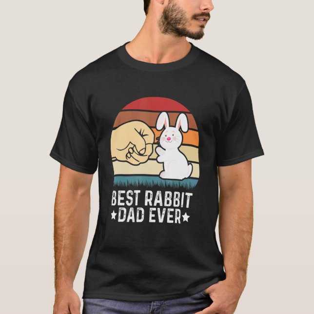 Bester Kaninchen-Vater je Bunny Costume Bunnies 1 T-Shirt (Vorderseite)