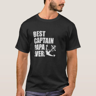 Bester Kapitän Papa Aller Zeiten - Segler Angel Va T-Shirt