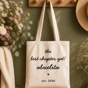 Bester Kapitel bisher Abuelita Tote-Tasche Tragetasche