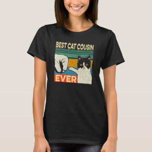 Bester Katzen-Cousin des Mannes jemals Katzenpap T-Shirt