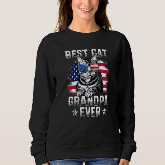 Bester Katzengroßvater aller Zeiten Amerikanische Sweatshirt