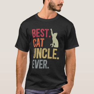 Bester Katzenonkel Aller Katzenliebhaber Onkel Kat T-Shirt
