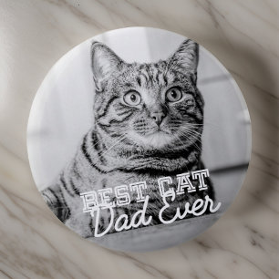 Bester Katzenpapa Aller Zeiten Modernes Benutzerde Button