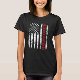 Bester Katzenpapa Allerlei Katze Vatertag 1 T-Shirt