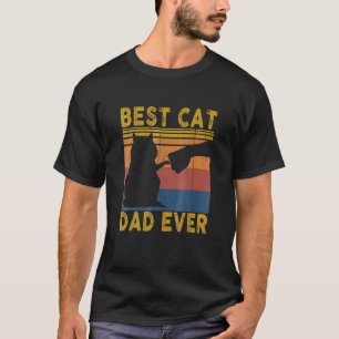 Bester Katzenvater Aller Zeiten Ee  Katzenpapa Vat T-Shirt