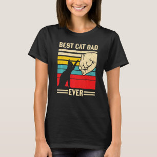 Bester Katzenvater Aller Zeiten Kitty Katze T-Shirt