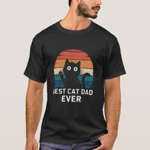 Bester Katzenvater Aller Zeiten Lustige Katzenlieb T-Shirt
