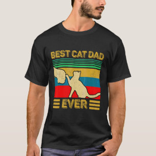 Bester Katzenvater überhaupt Katzen Daddy Vatert T-Shirt