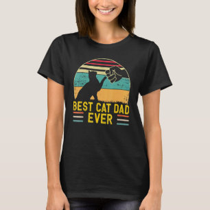 Bester Katzenvater überhaupt  Katzenpapa Fauststoß T-Shirt