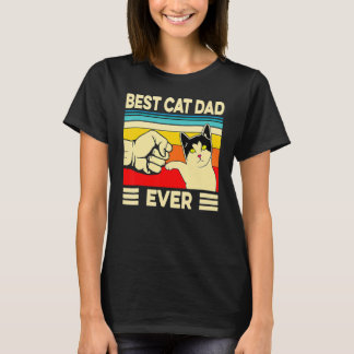 Bester Katzenvater überhaupt  Katzenpapa Vatertag  T-Shirt
