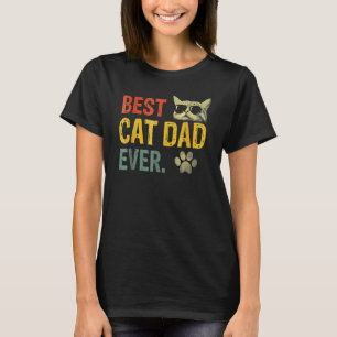 Bester Katzenvater überhaupt Katzenvater Vater T-Shirt
