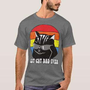 Bester Katzenvater überhaupt Lustiger Daddy Vatert T-Shirt