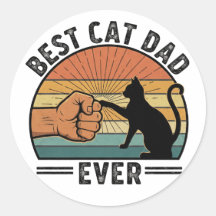 Bester Katzenvater überhaupt Lustiger Katzenliebha