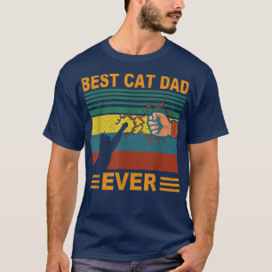 Bester Katzenvater überhaupt Lustiger Katzenpapa V T-Shirt
