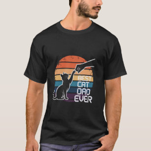 Bester Katzenvater überhaupt, stoß die Faust, Dadd T-Shirt