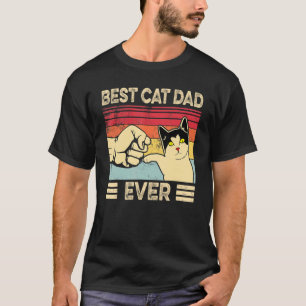 Bester Katzenvater überhaupt  Vintage-Katzen  3 T-Shirt