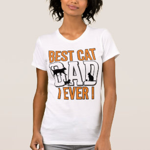 Bester Katzenvater überhaupt Vintage Katzenvater-S T-Shirt