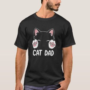 Bester Katzenvater Vater Kätzchen Katzenliebhaber  T-Shirt