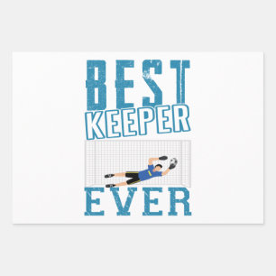 Bester Keeper Geschenkpapier Set
