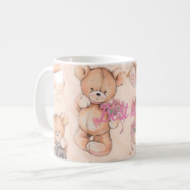 Bester Kind Kaffeetasse (Vorderseite Links)