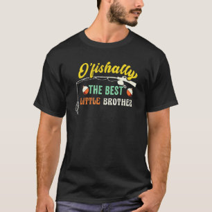 Bester kleiner Bruder Angelbruder Süßer Fischer Fi T-Shirt