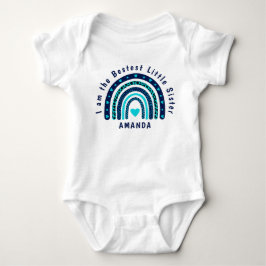 Bester kleiner Sister Baby Jersey Bodysuit Strampler