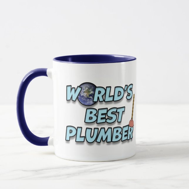 Bester Klempner der Welt Tasse (Links)