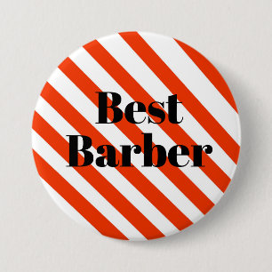 Bester Knopf - Streifen Button