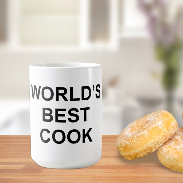 Bester Koch der Welt Kaffeetasse (Von Creator hochgeladen)