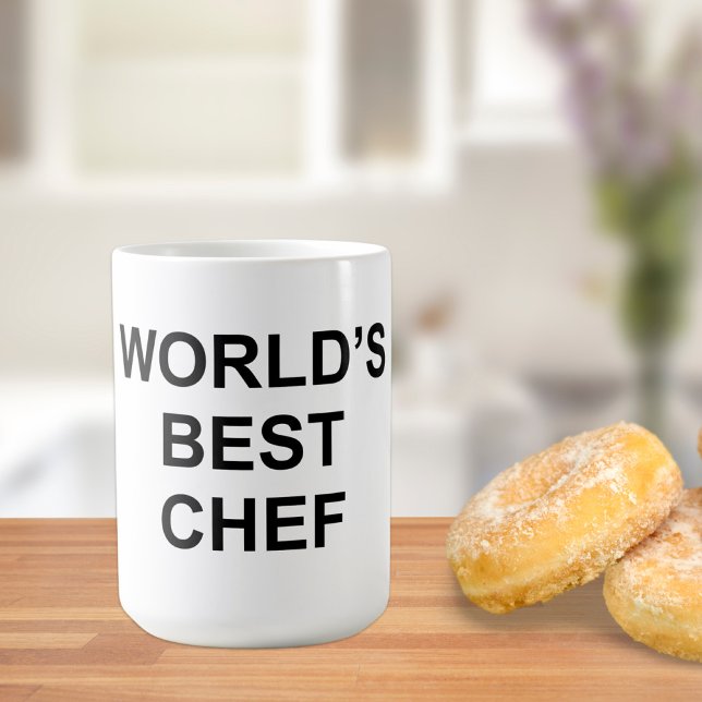 Bester Koch der Welt Kaffeetasse (Von Creator hochgeladen)