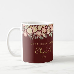Bester Koch je personalisierter Name Kaffeetasse