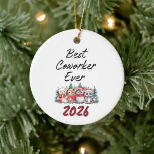Bester Kollege überhaupt  Keramik Ornament