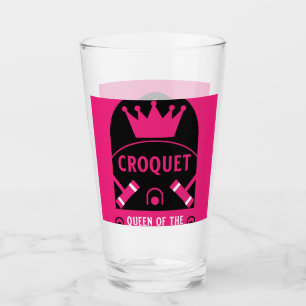 Bester komischer Krocketspieler Glas